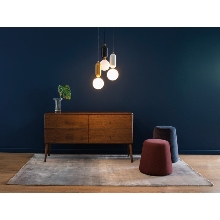 Carpet GEOS SMOKY BLUE (Handmade Collection)